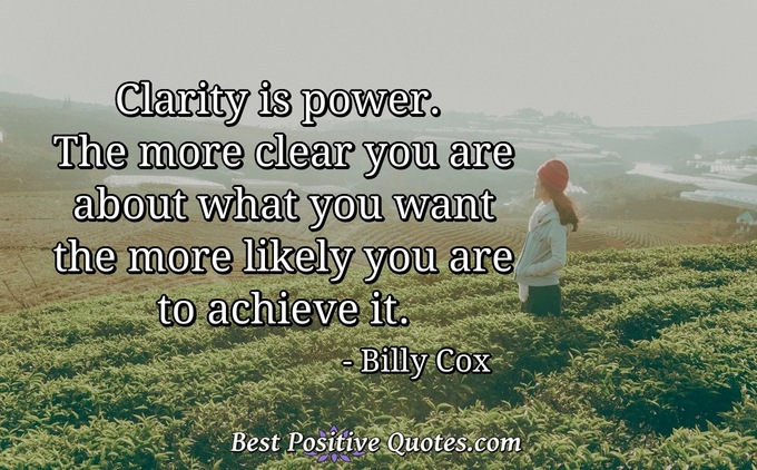 20 Clarity Quotes